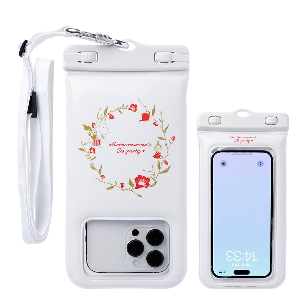Amazon.co.jp: Hamee DIVAID ムーミン ワイドサイズ 防水ケース